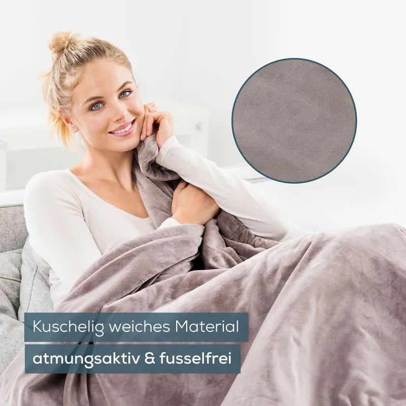 Beurer HD 150 XXL Cosy Taupe Wärmezudecke