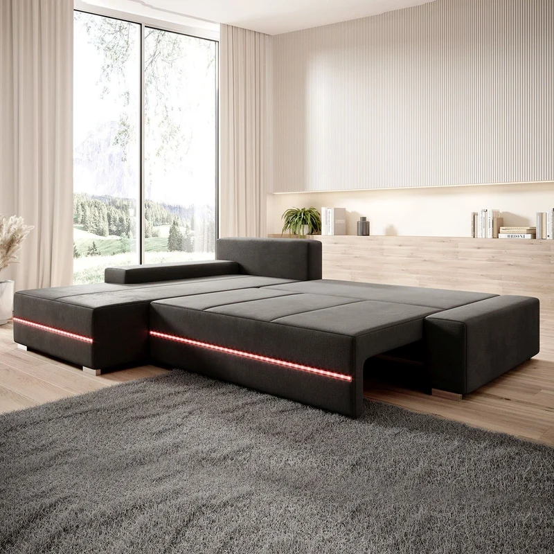 Sofa Davos mit LED