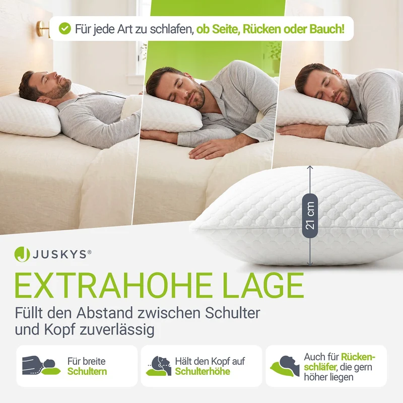 Kopfkissen - 2er Set