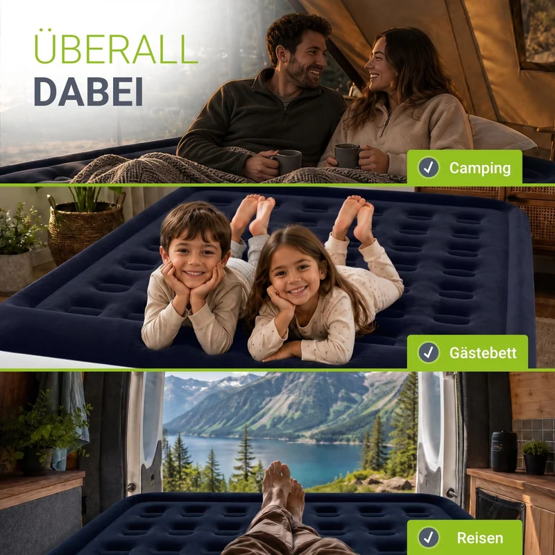Selbstaufblasende Luftmatratze Sapri