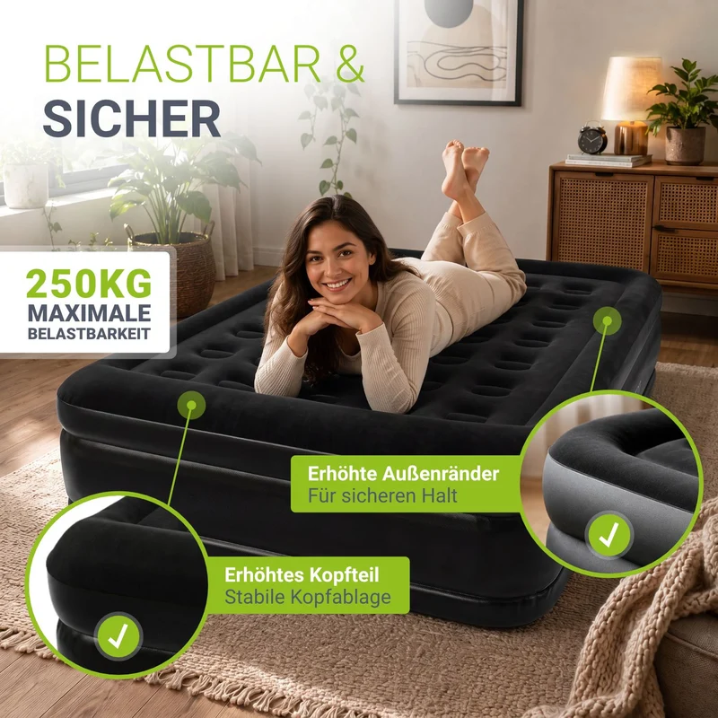 Selbstaufblasende Luftmatratze Sapri