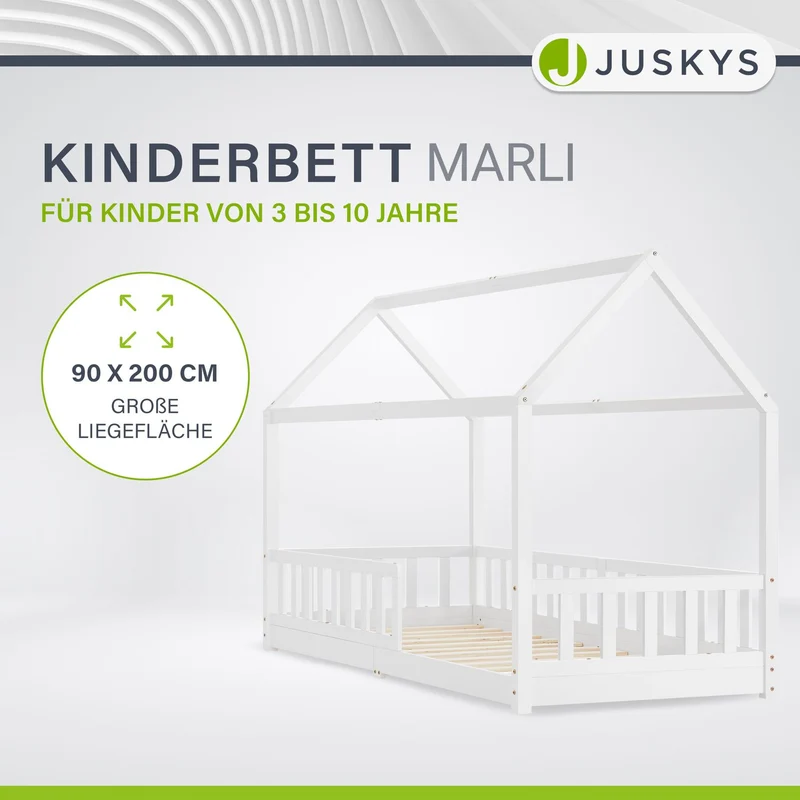 Kinderbett Marli 90 x 200 cm