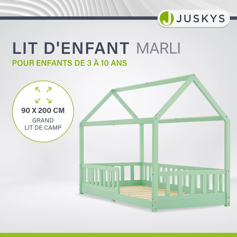 Kinderbett Marli 90 x 200 cm