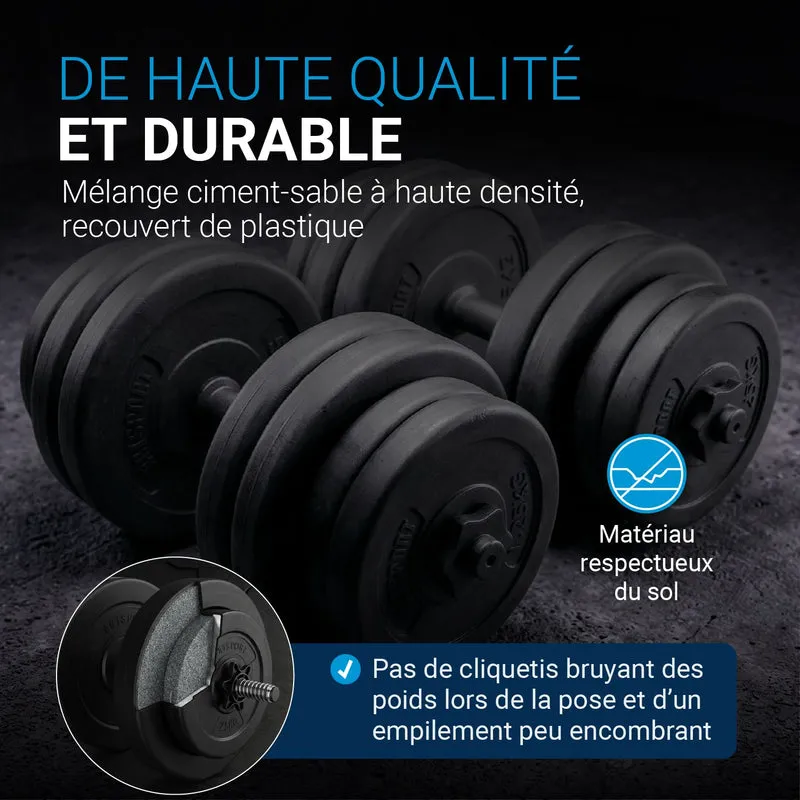 Hantelset 30 kg