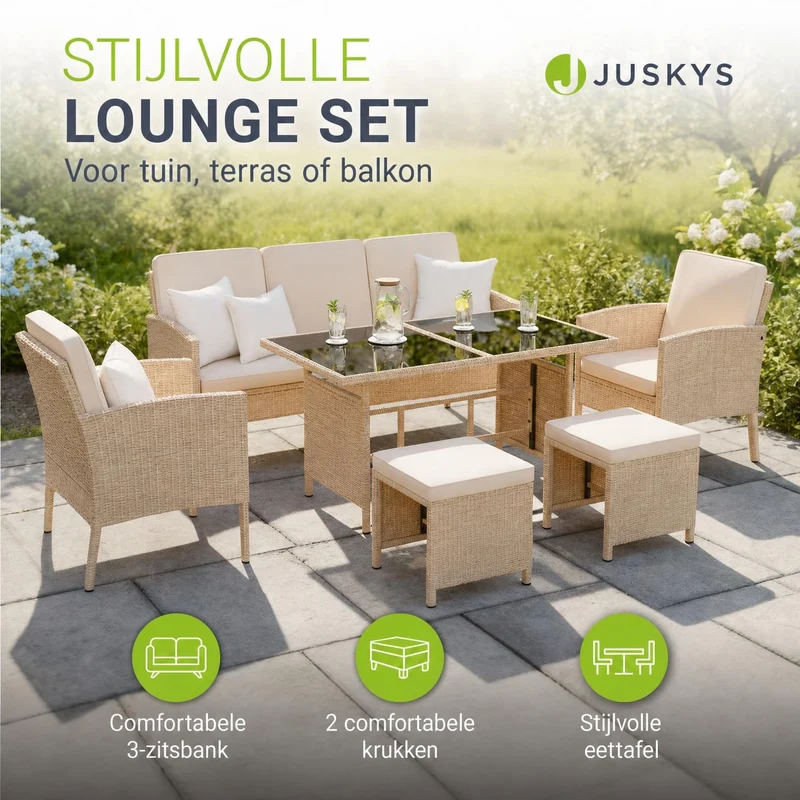 Rattan Sitzgruppe Turin