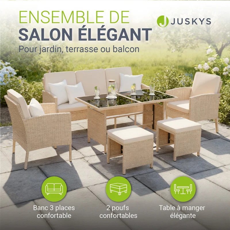 Rattan Sitzgruppe Turin