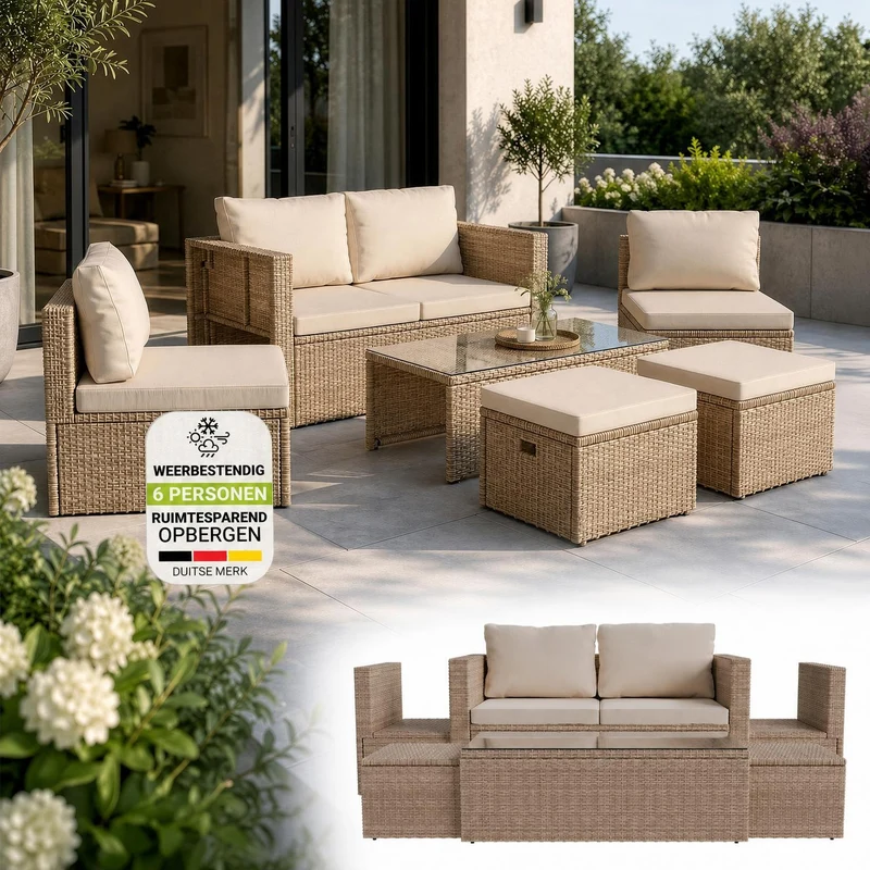 Polyrattan Lounge Salou