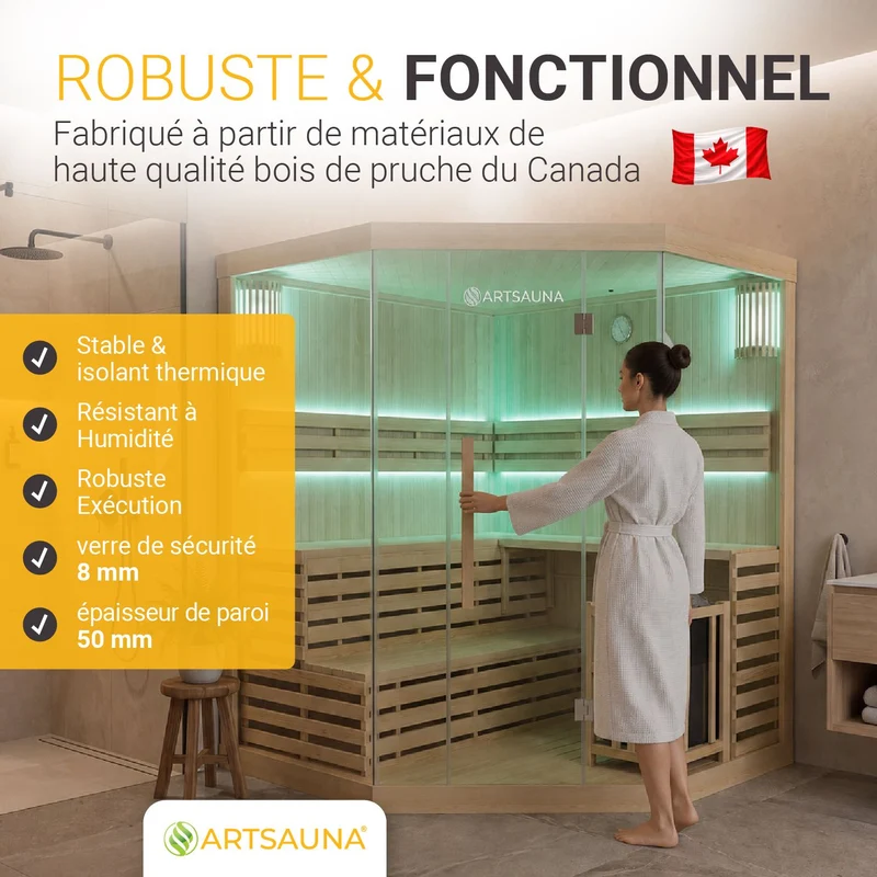 Indoor Sauna Espoo 200 Premium