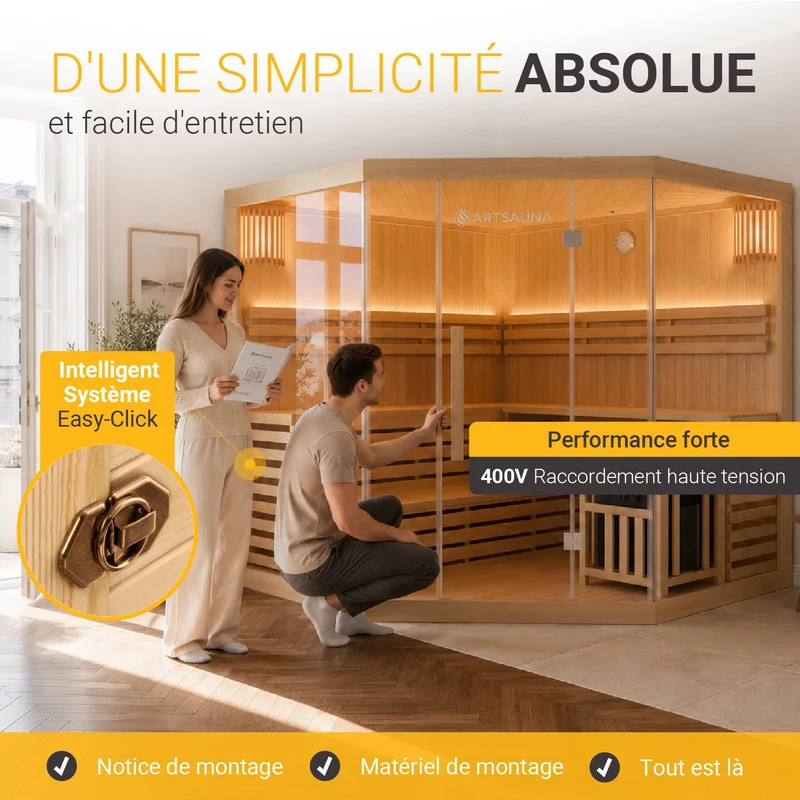 Indoor Sauna Espoo 200 Premium