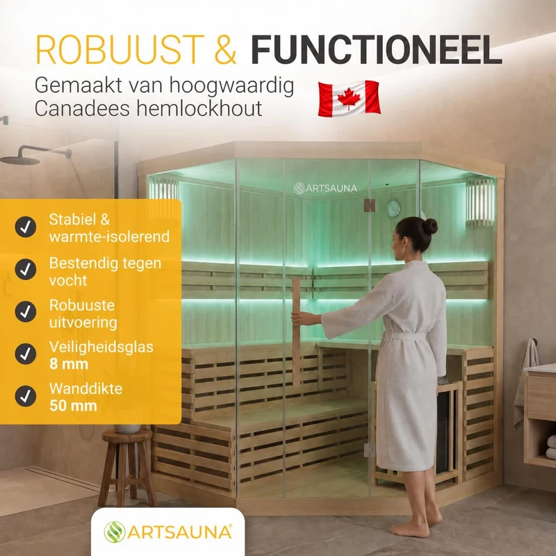 Indoor Sauna Espoo 200 Premium