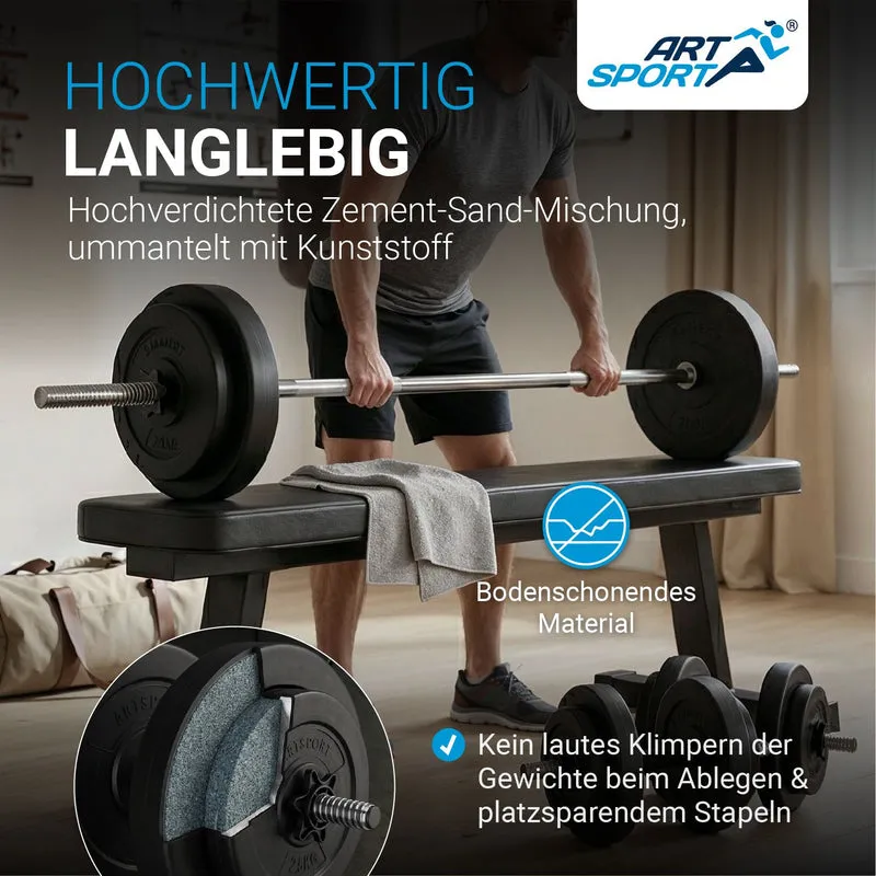 3in1 Hantelset 60kg