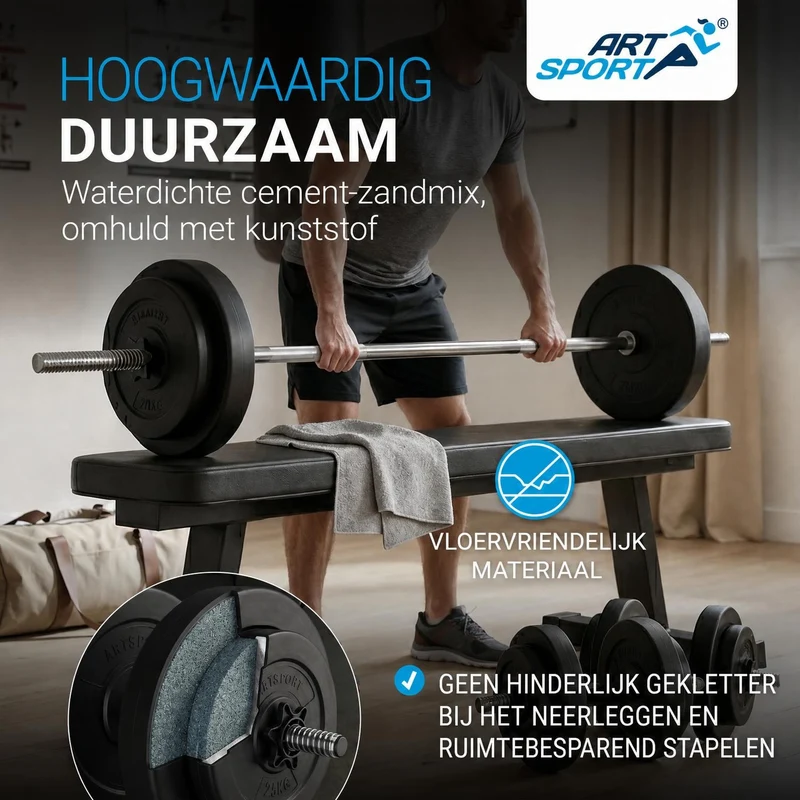 3in1 Hantelset 60kg