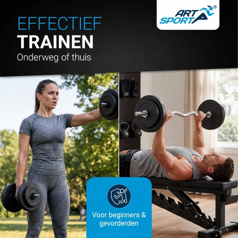 3in1 Hantelset 60kg