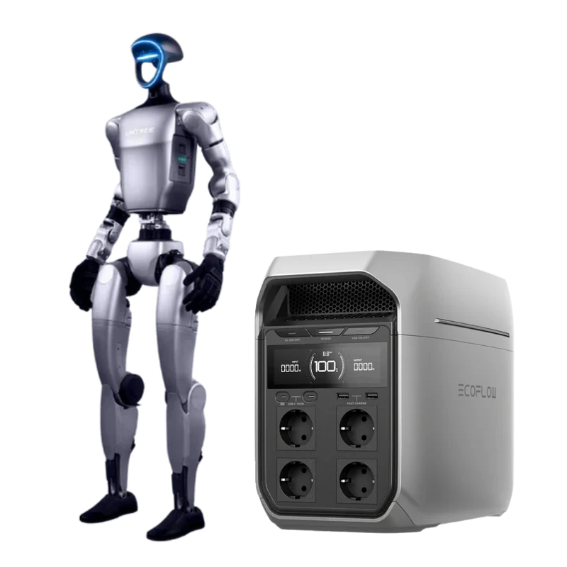 Unitree G1 Basic | Ultra-Power Bundle (Inklusive EcoFlow Delta 3 Ultra Plus Powerstation)