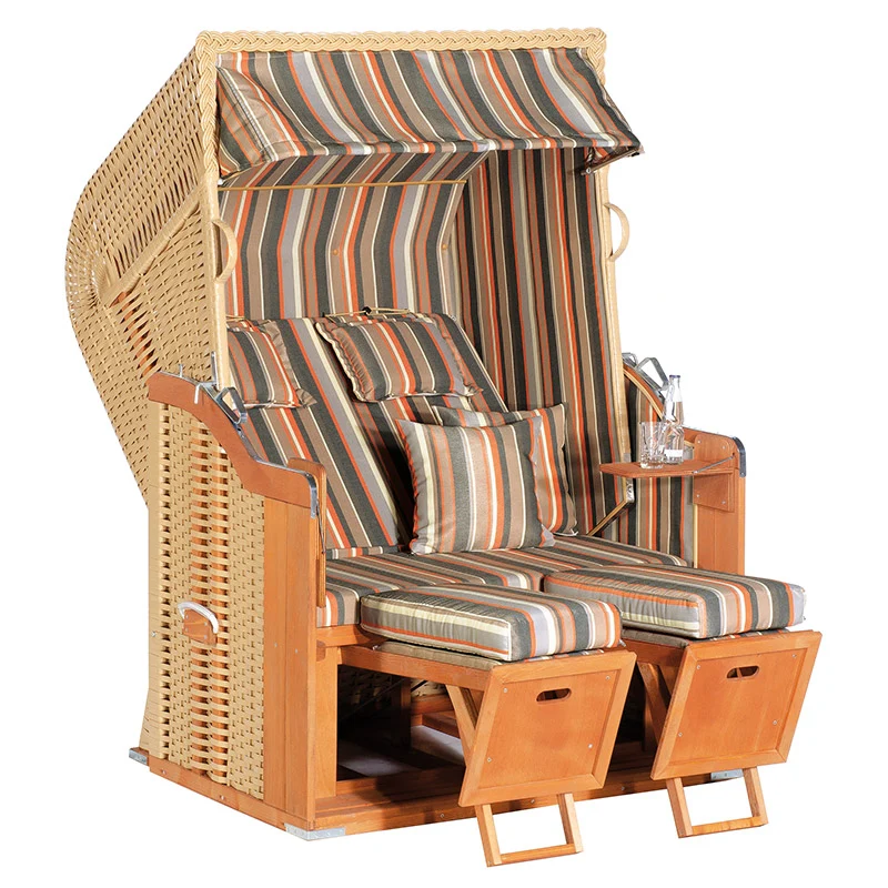 Strandkorb Rustikal 250 PLUS beige 1235