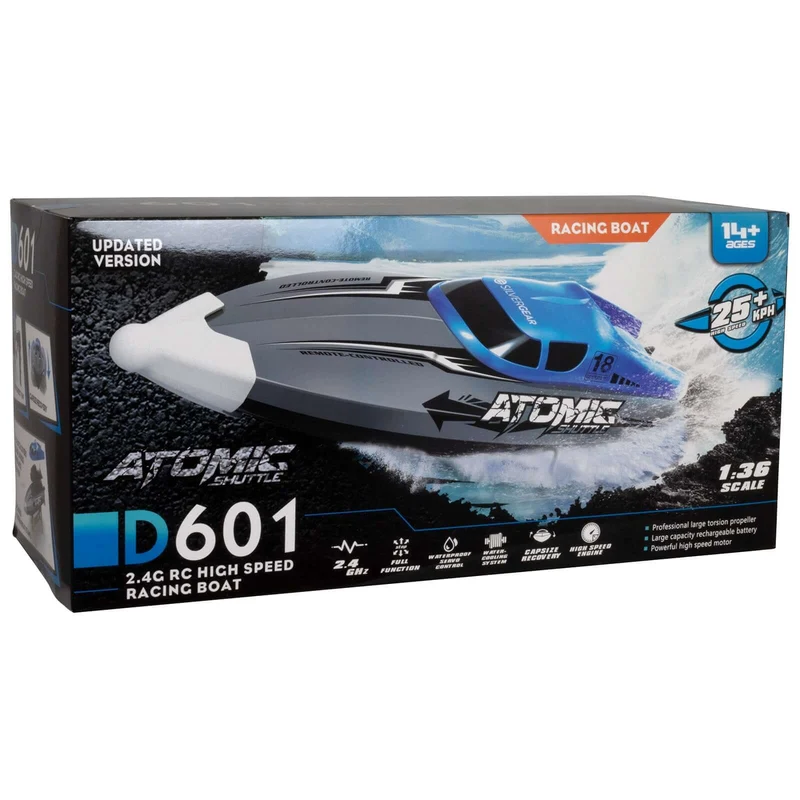RTR RC Motorboot 1:36 Speedboot 2,40 GHz Vmax über 25 kmh