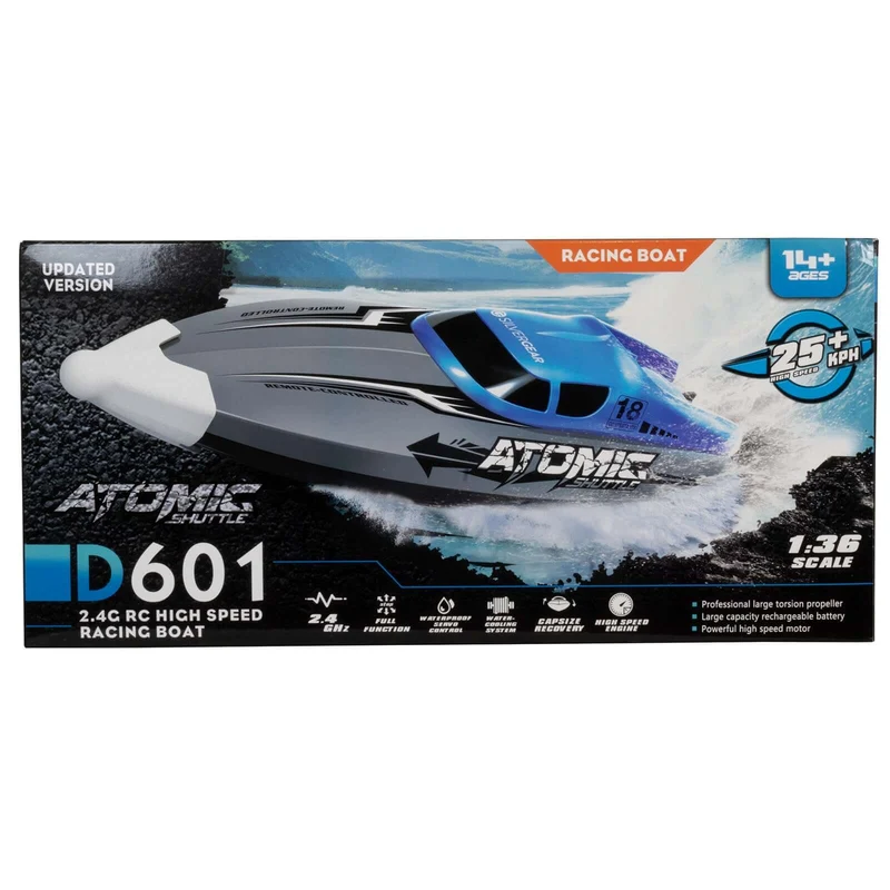 RTR RC Motorboot 1:36 Speedboot 2,40 GHz Vmax über 25 kmh
