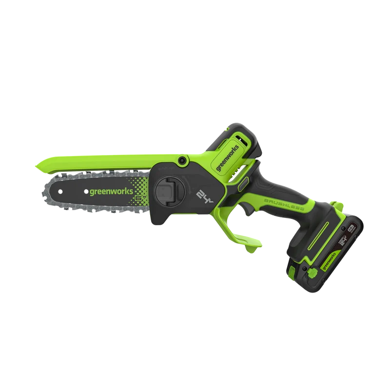 POWERALL 24V Mini-Kettensäge 15cm Gen. II - 2Ah Akku