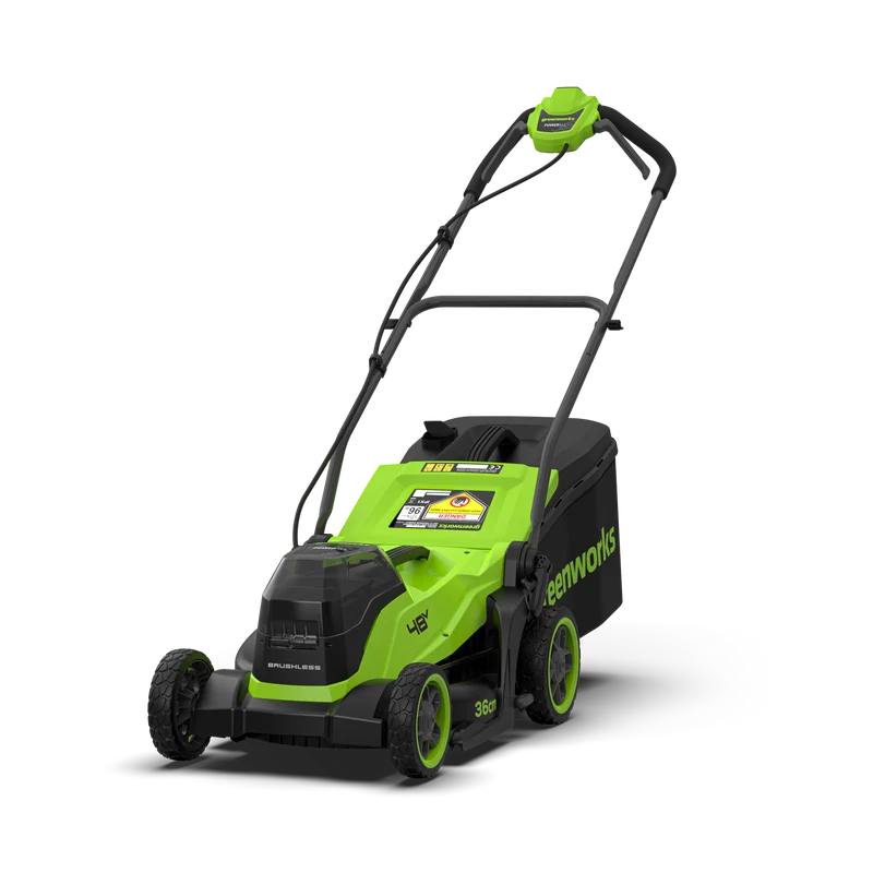 POWERALL 48V (24V x 2) Rasenmäher 36cm - Ohne Akku
