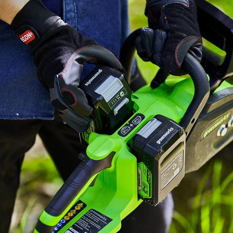 POWERALL 48V (24V x 2) Kettensäge 36cm - Ohne Akku