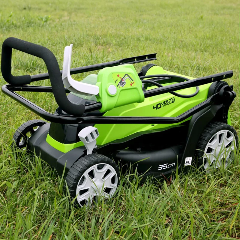 40V Rasenmäher 35cm - 2x 2Ah Akkus