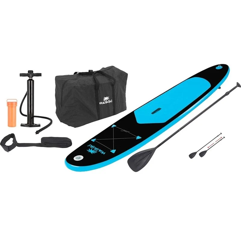 Stand-Up-Paddle SUP Board 285 x 71cm Pumpe Paddel Tragetasche Reparaturkit Leine