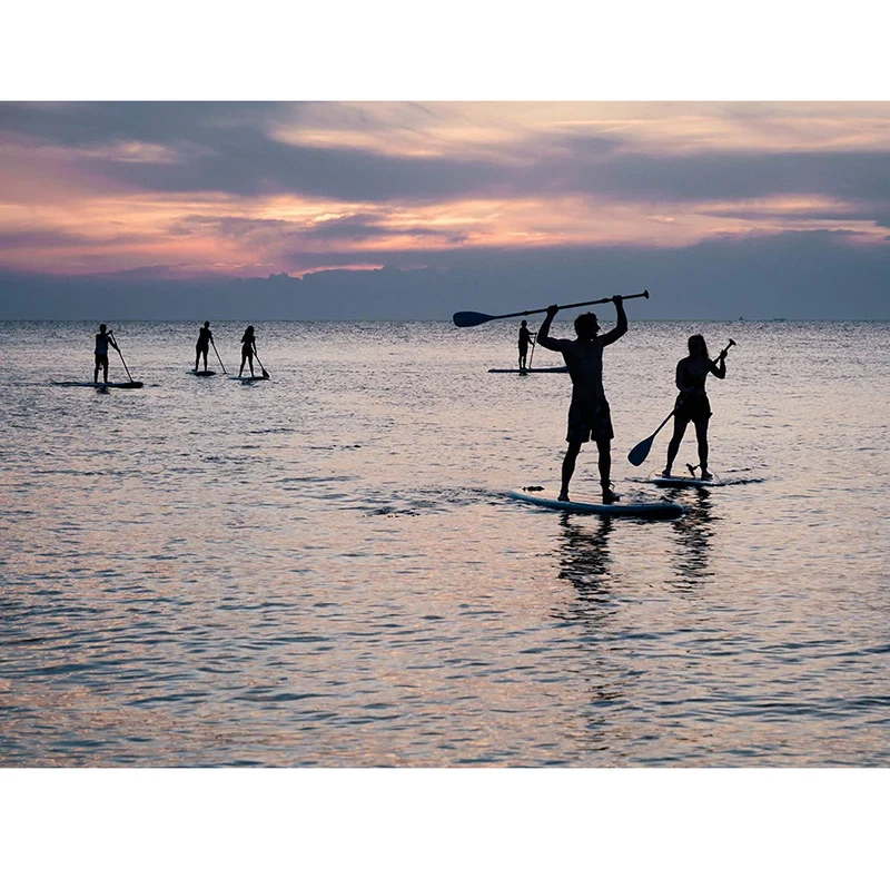 Stand-Up-Paddle SUP Board 285 x 71cm Pumpe Paddel Tragetasche Reparaturkit Leine