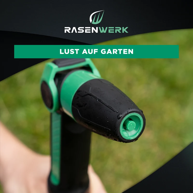 Stufenlos regulierbare Gartenpistole