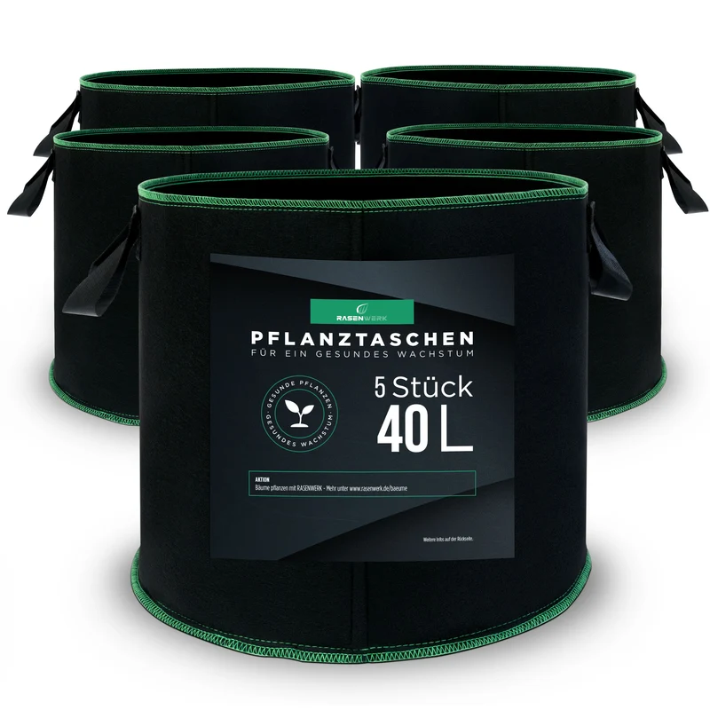 Pflanztaschen - Aus Vlies
