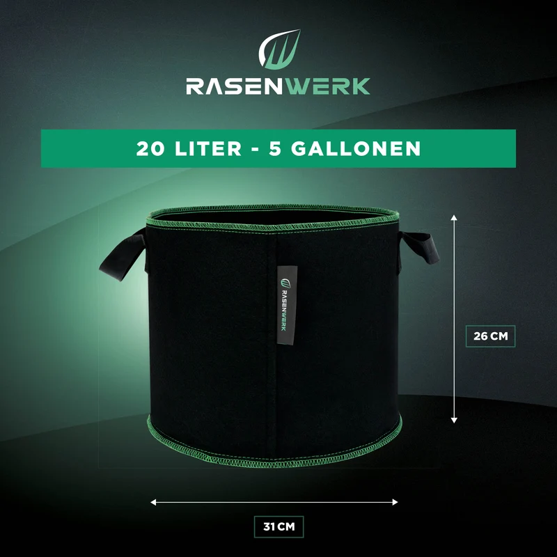 Pflanztaschen - Aus Vlies