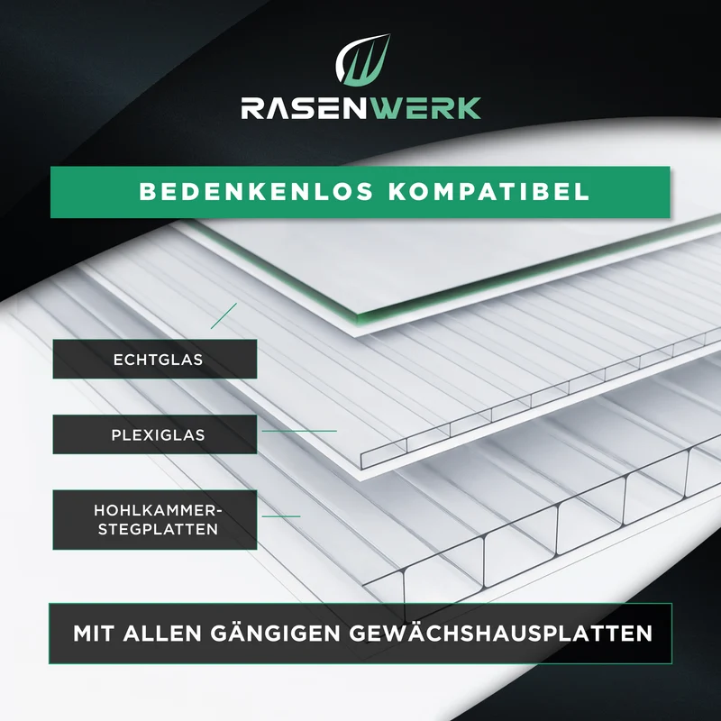 Gewächshausklammern