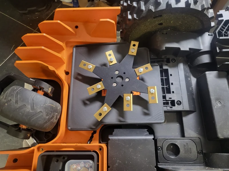 Worx Vision S/ M 210mm 2.step Alu Multicut Messer