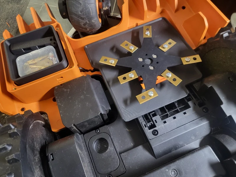 Worx Vision S/ M 210mm 2.step Alu Multicut Messer