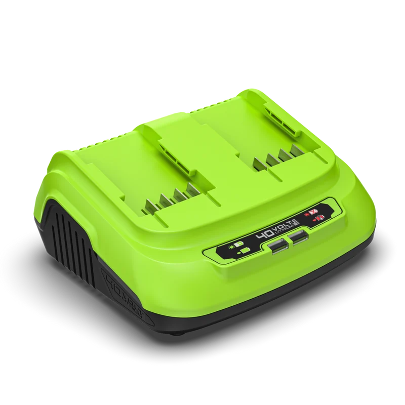 40V Dual-Slot-Schnellladegerät 8A
