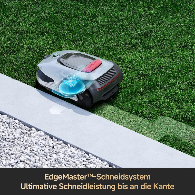 Dreame A2 Mähroboter 1200 m² – Ohne Begrenzungskabel, 3D LiDAR+Vision, 50% Steigung