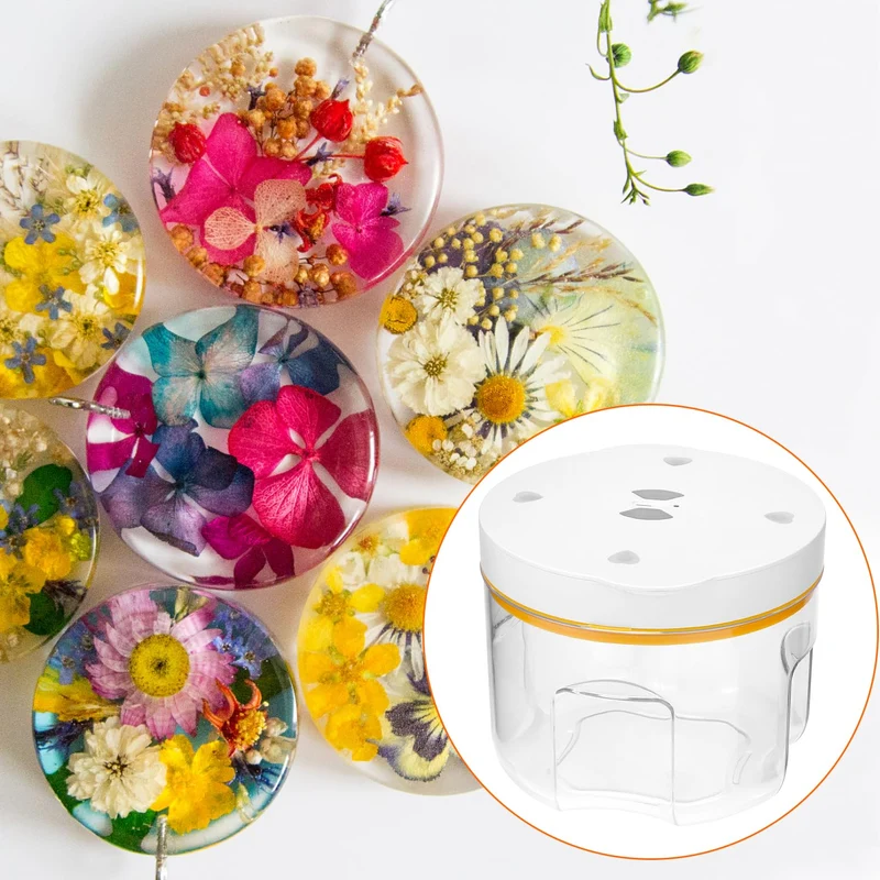 QWORK® Vakuumkammer 95 kPa zur Harzblasen-Entfernung – bis 2000 ml – leise <60 dB – in 10 Min. fertig