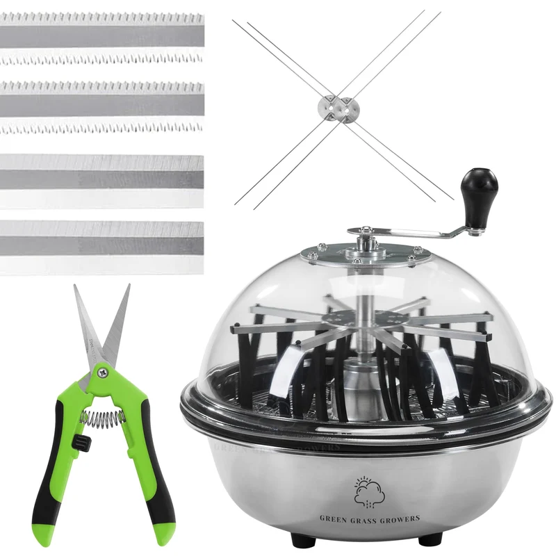 Green Grass Growers 41 cm Blattschüssel-Trimmer – für Blätter, Knospen, Wurzeln – scharf wie 30 Scheren – Hydroponik & Garten