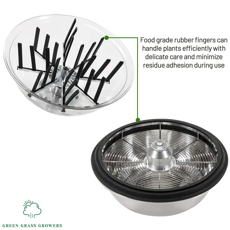 Green Grass Growers 41 cm Blattschüssel-Trimmer – für Blätter, Knospen, Wurzeln – scharf wie 30 Scheren – Hydroponik & Garten