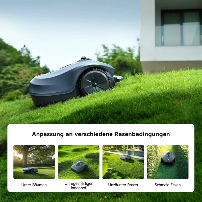Neomow X Mähroboter mit 3D LiDAR SLAM