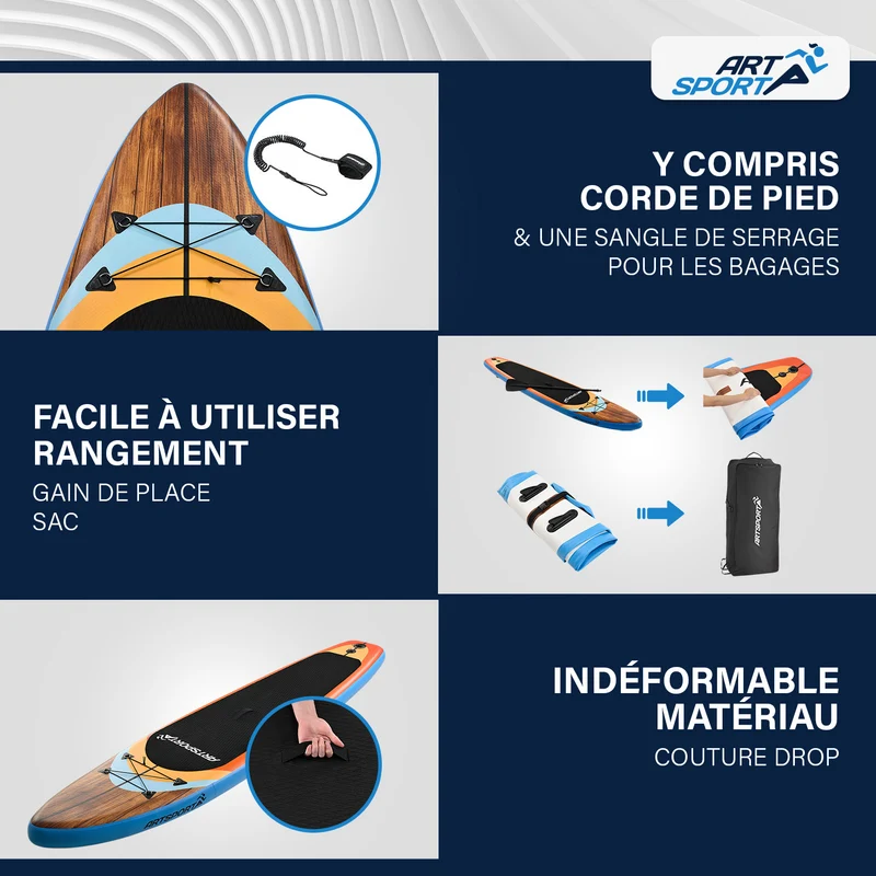 Stand Up Paddling Board - Komplett Set