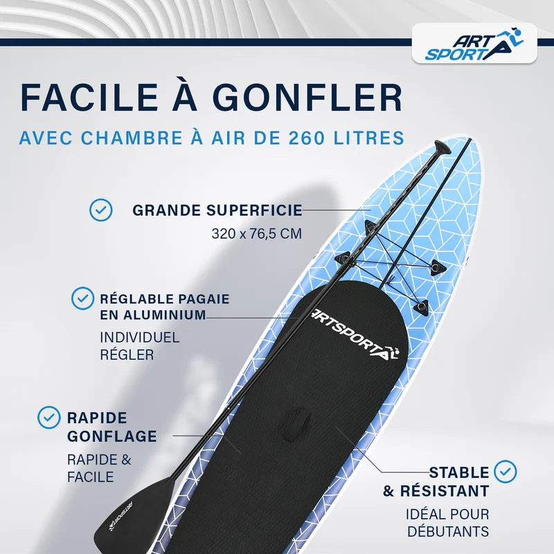 Stand Up Paddling Board - Komplett Set