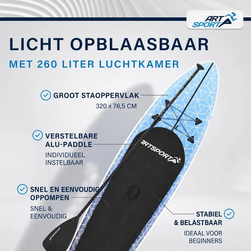 Stand Up Paddling Board - Komplett Set