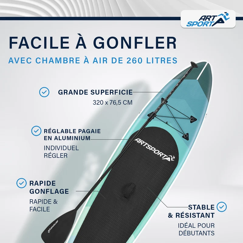 Stand Up Paddling Board - Komplett Set