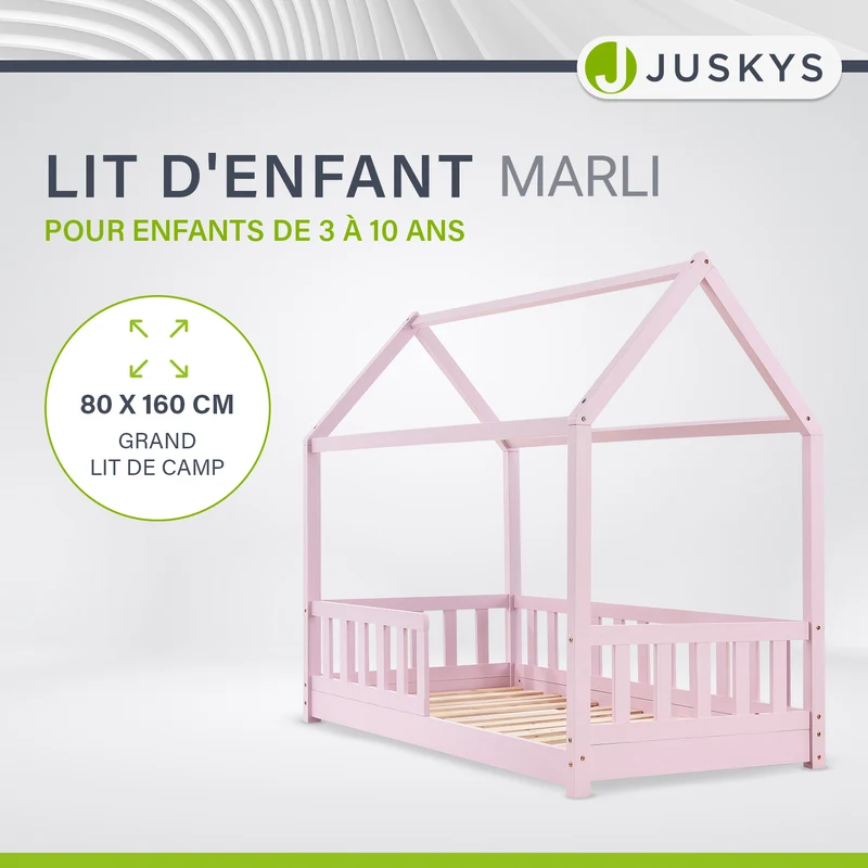 Kinderbett Marli 80 x 160 cm
