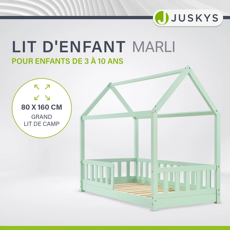 Kinderbett Marli 80 x 160 cm