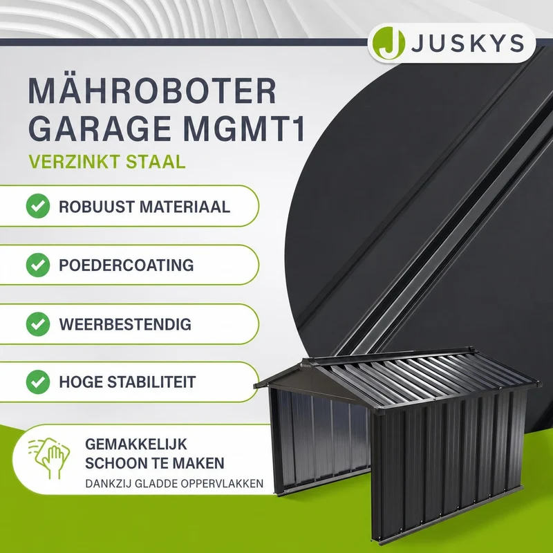 Mähroboter Garage mit Satteldach