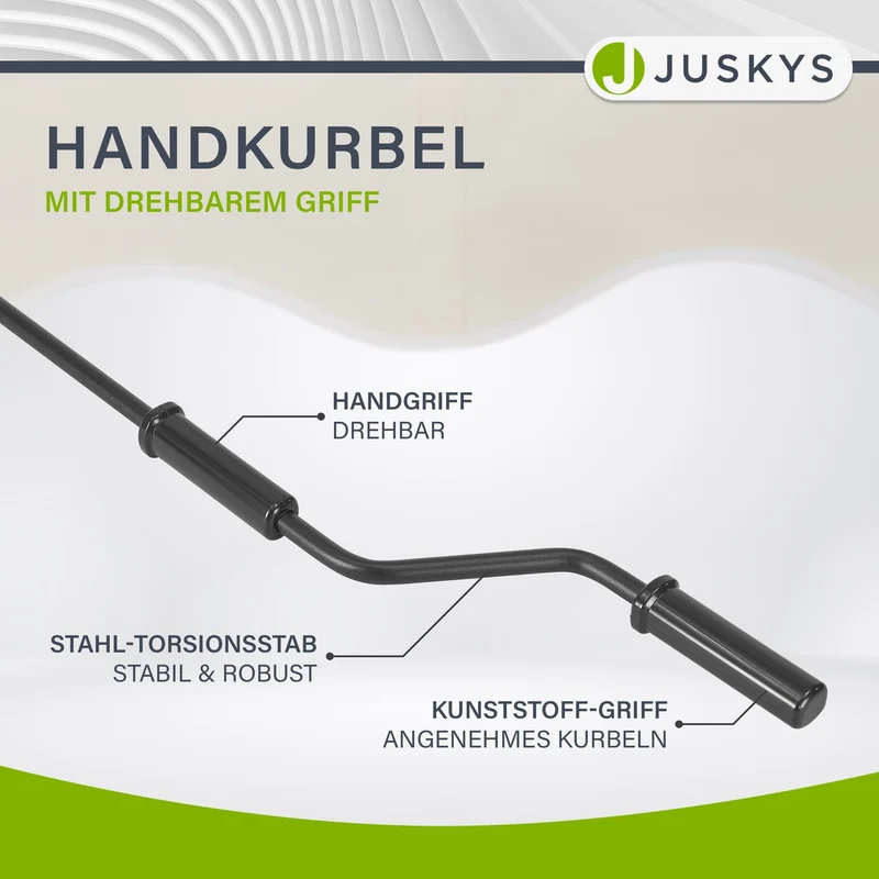 Gelenkarmmarkise mit Kurbel