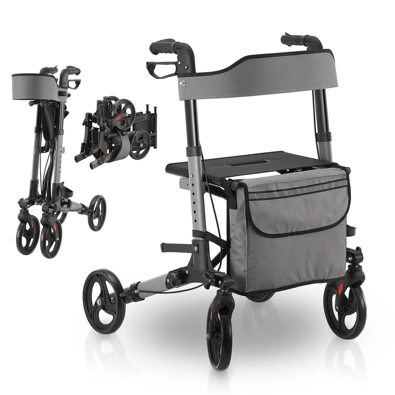 Aluminium Rollator Vital mit Sitz