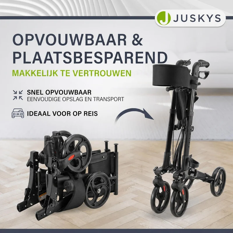 Aluminium Rollator Vital mit Sitz