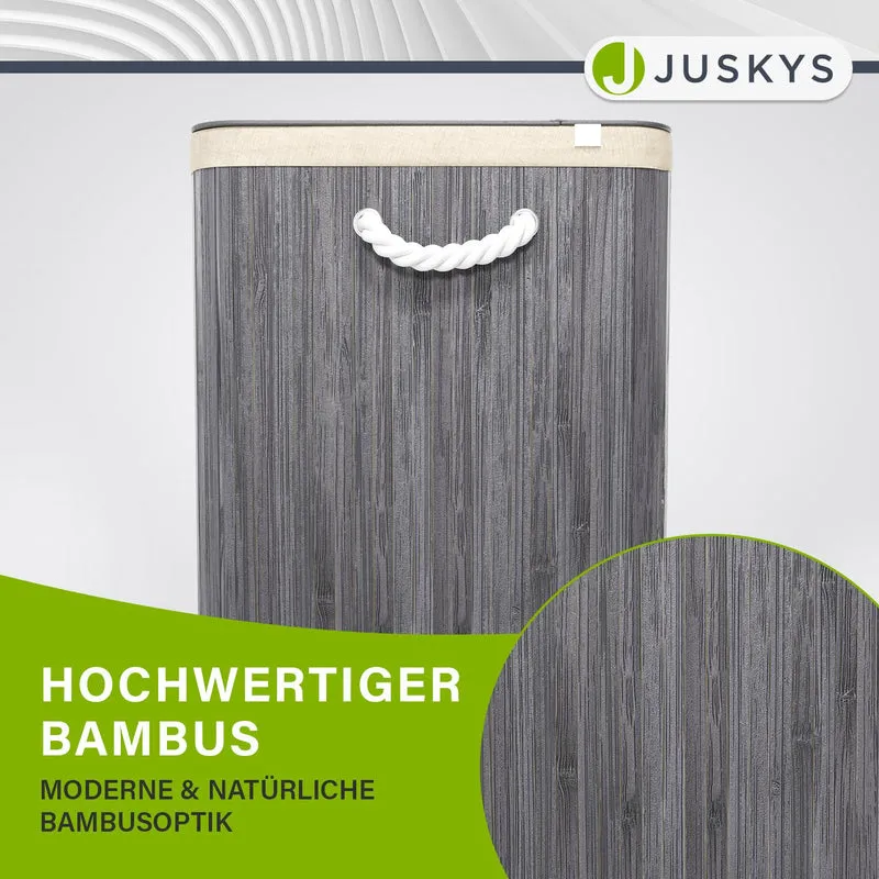 Bambus Wäschekorb Curly